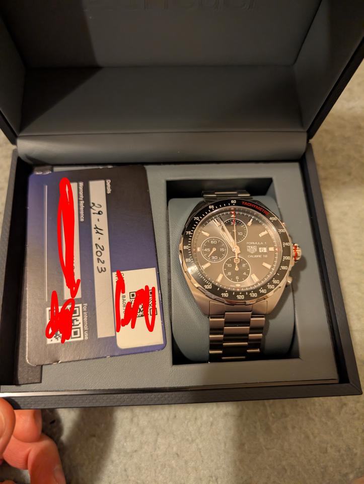 TAG Heuer Formula 1 Calibre 16 Chronograph - US Shipping Only — photo 11