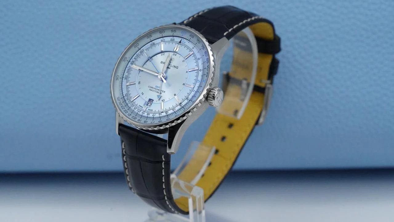 Breitling Navitimer GMT Automatic Gmt 41 Brilliant Crystalline Blue Dial — photo 6