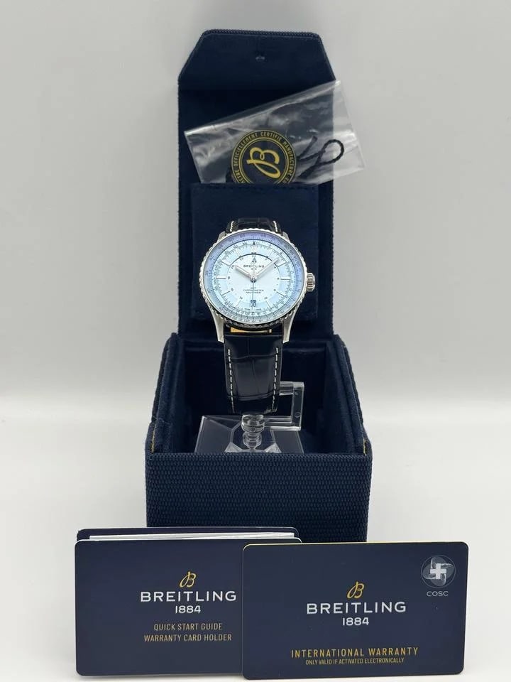 Breitling Navitimer GMT Automatic Gmt 41 Brilliant Crystalline Blue Dial — photo 14