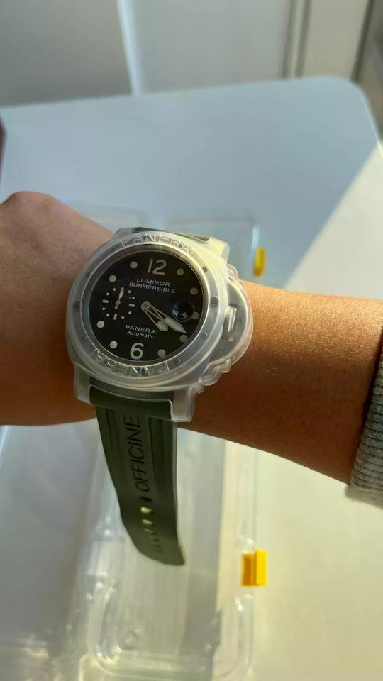 Panerai Luminor Submersible Titanium Tritium Authenticated — photo 2