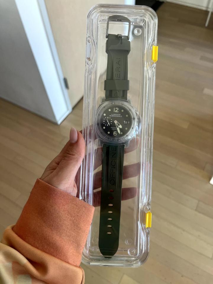 Panerai Luminor Submersible Titanium Tritium Authenticated — photo 7