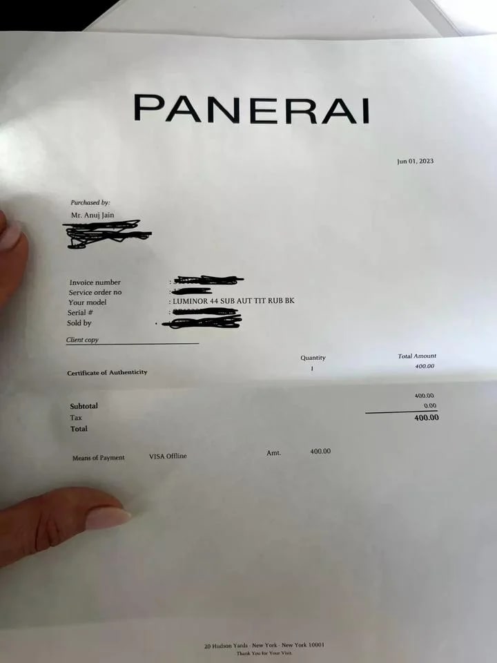Panerai Luminor Submersible Titanium Tritium Authenticated — photo 13
