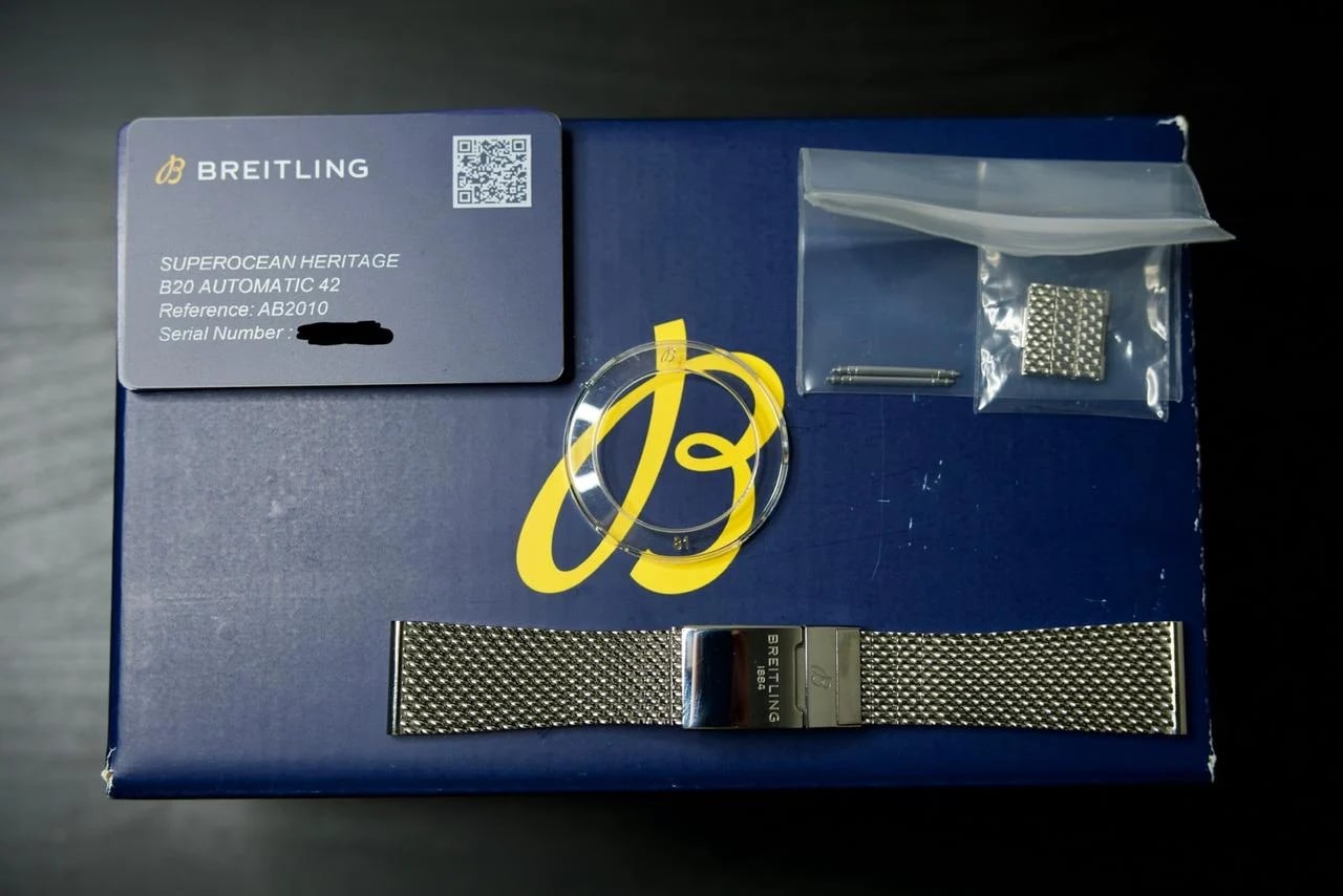 Breitling Superocean Heritage II 42 Full Set — photo 7