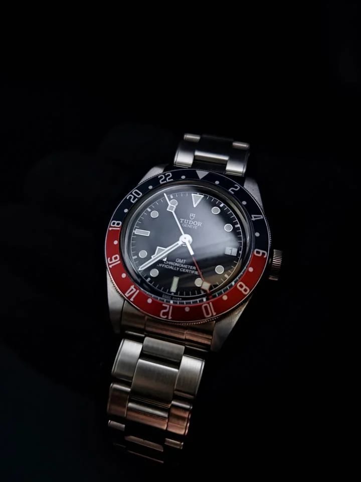Tudor Black Bay GMT Complete set with box and papers and additional blue strap — photo 2