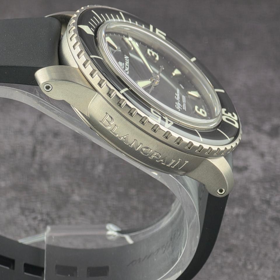 Blancpain Fifty Fathoms Titanium Limited Edition 5015-12B30-B52A Full Set Flawless — photo 2
