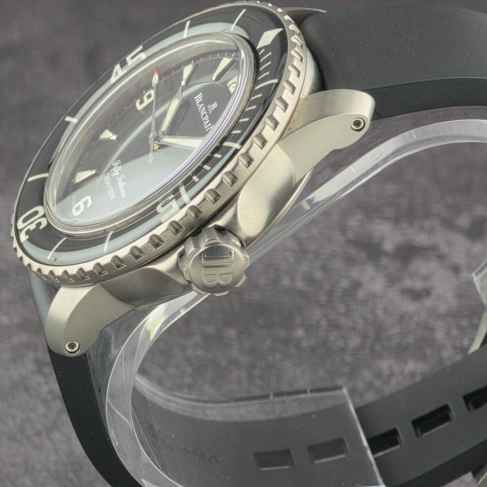 Blancpain Fifty Fathoms Titanium Limited Edition 5015-12B30-B52A Full Set Flawless — photo 3