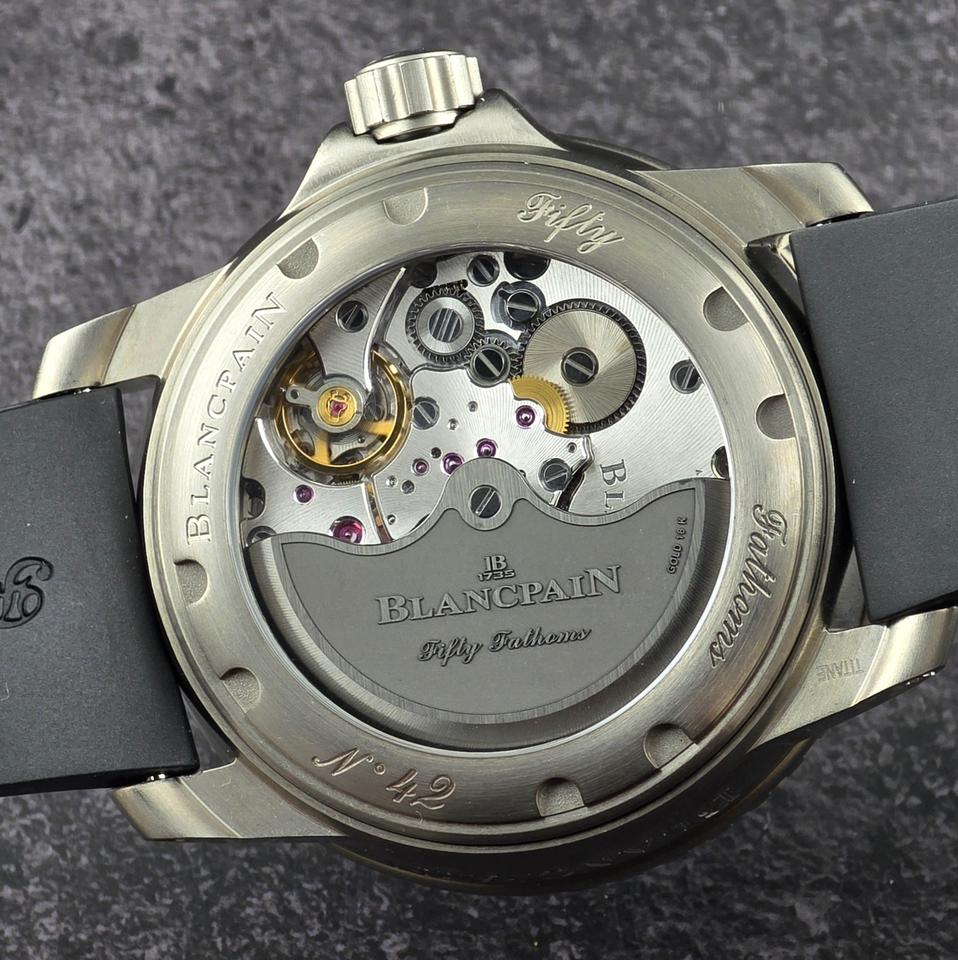 Blancpain Fifty Fathoms Titanium Limited Edition 5015-12B30-B52A Full Set Flawless — photo 4