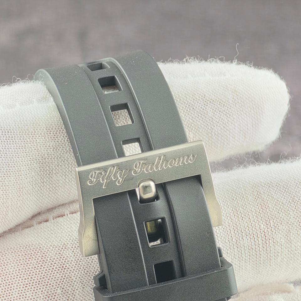 Blancpain Fifty Fathoms Titanium Limited Edition 5015-12B30-B52A Full Set Flawless — photo 7