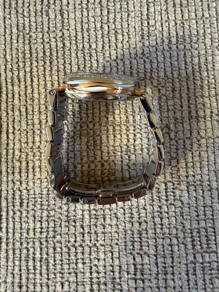 Omega De Ville Ladymatic 34mm SS and 18k Sedna diamond bezel and hour markers — photo 4