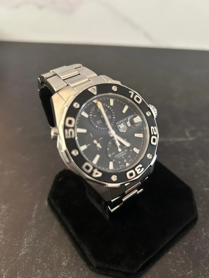 TAG Heuer Aquaracer 500M only. Full service 10/22. Amazing condition. — photo 6