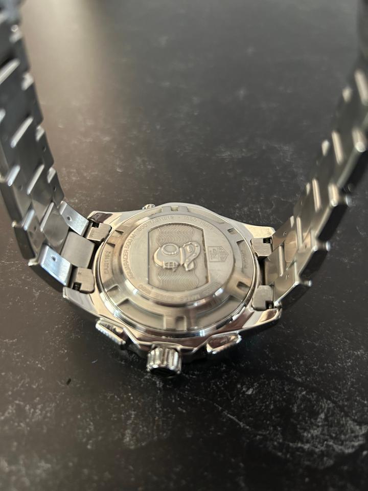 TAG Heuer Aquaracer 500M only. Full service 10/22. Amazing condition. — photo 8