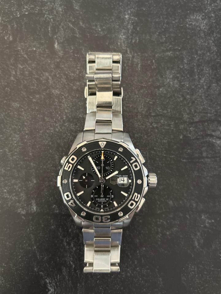 TAG Heuer Aquaracer 500M only. Full service 10/22. Amazing condition. — photo 10