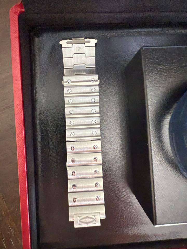 Cartier Santos De Cartier Skeleton BRAND NEW! UNWORN! PERFECT! Original Box Papers two straps — photo 6