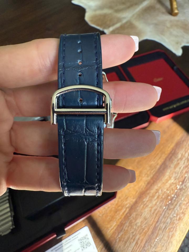 Cartier Santos De Cartier Skeleton BRAND NEW! UNWORN! PERFECT! Original Box Papers two straps — photo 8