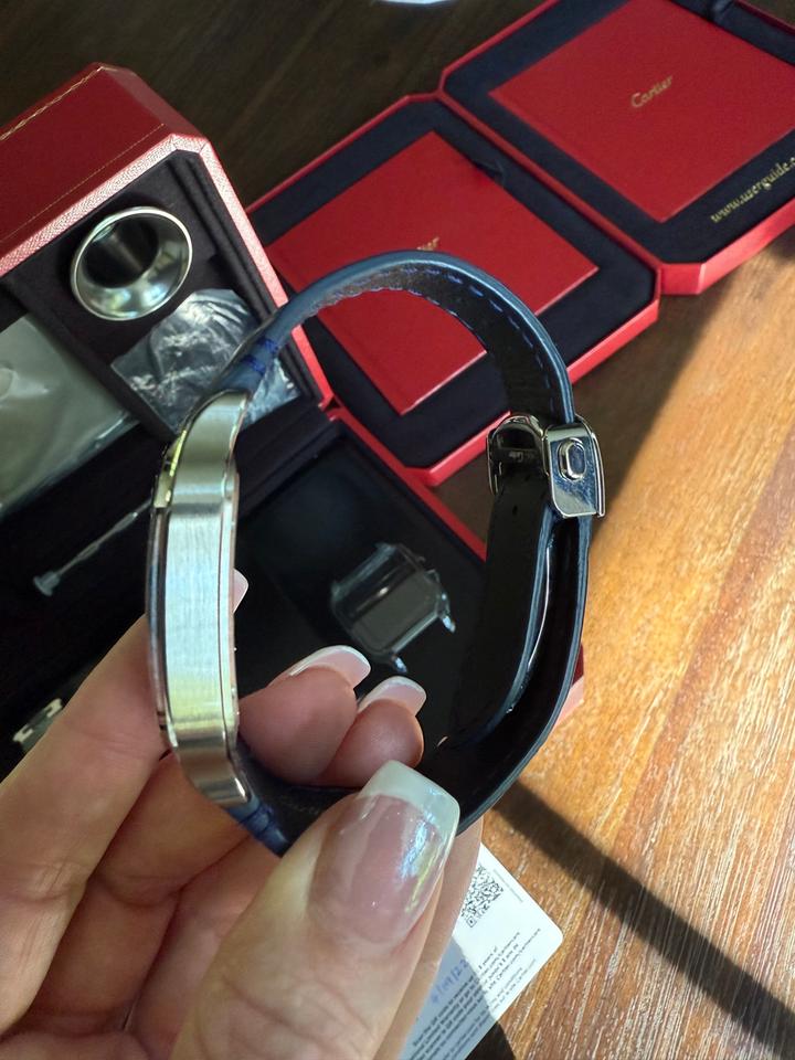 Cartier Santos De Cartier Skeleton BRAND NEW! UNWORN! PERFECT! Original Box Papers two straps — photo 10