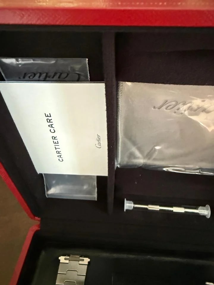 Cartier Santos De Cartier Skeleton BRAND NEW! UNWORN! PERFECT! Original Box Papers two straps — photo 16