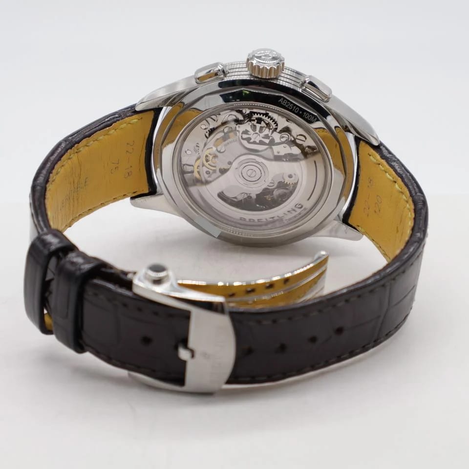 Breitling Premier Datora B25 42 Brown/Copper Dial Steel AB2510201K1P1 Strap — photo 6