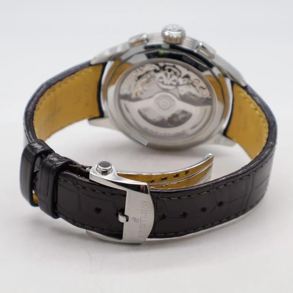 Breitling Premier Datora B25 42 Brown/Copper Dial Steel AB2510201K1P1 Strap — photo 7