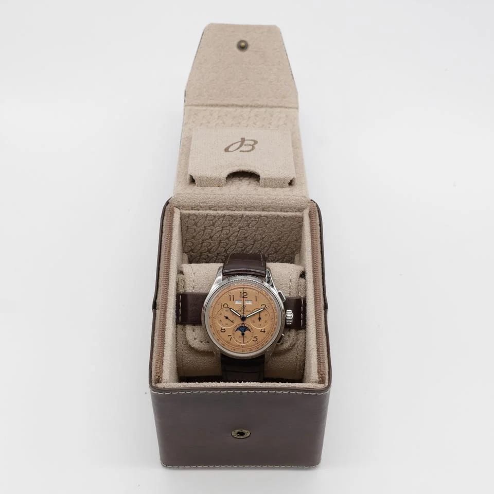 Breitling Premier Datora B25 42 Brown/Copper Dial Steel AB2510201K1P1 Strap — photo 8
