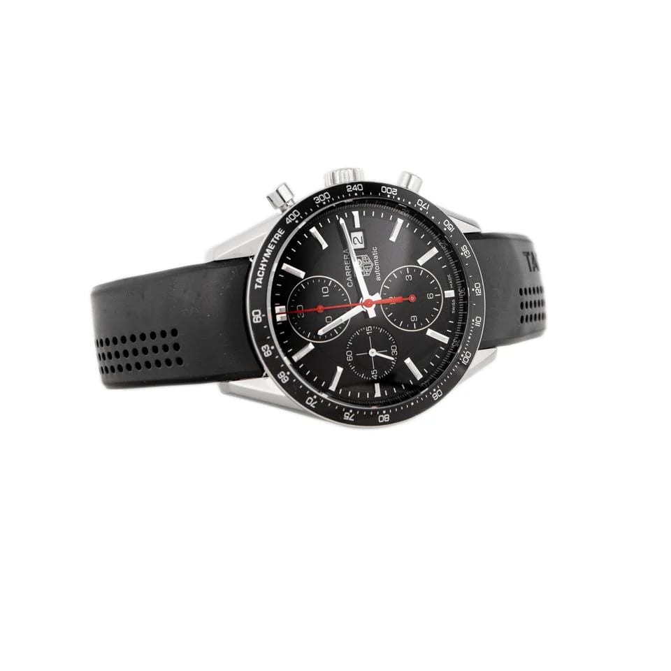 TAG Heuer Carrera Calibre 16 Chronograph Stainless Steel Black Dial 41mm CV2014 — photo 4