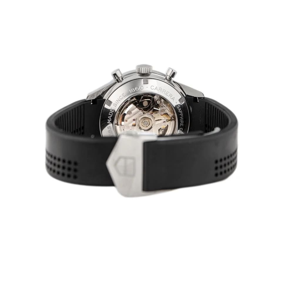 TAG Heuer Carrera Calibre 16 Chronograph Stainless Steel Black Dial 41mm CV2014 — photo 5