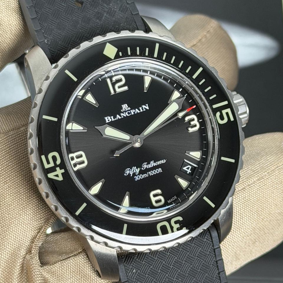 Blancpain Fifty Fathoms Automatique 42mm Titanium Butterfly Clasp — photo 2