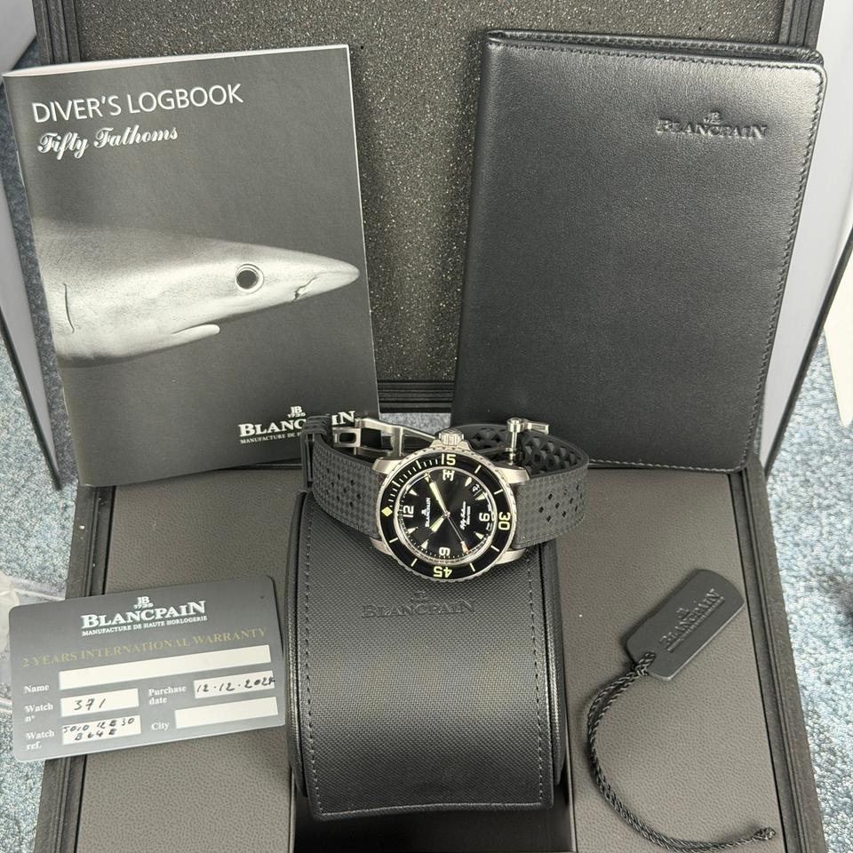 Blancpain Fifty Fathoms Automatique 42mm Titanium Butterfly Clasp — photo 3