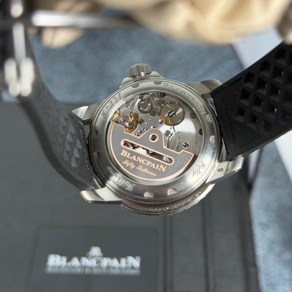 Blancpain Fifty Fathoms Automatique 42mm Titanium Butterfly Clasp — photo 14