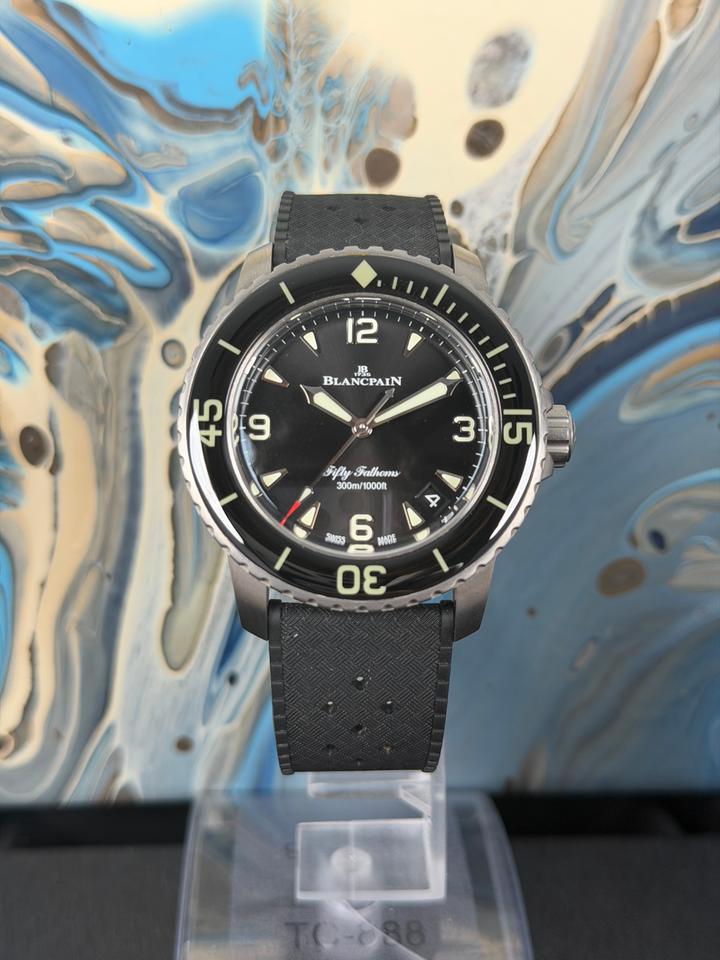 Blancpain Fifty Fathoms Automatique 42mm Titanium Butterfly Clasp — photo 15