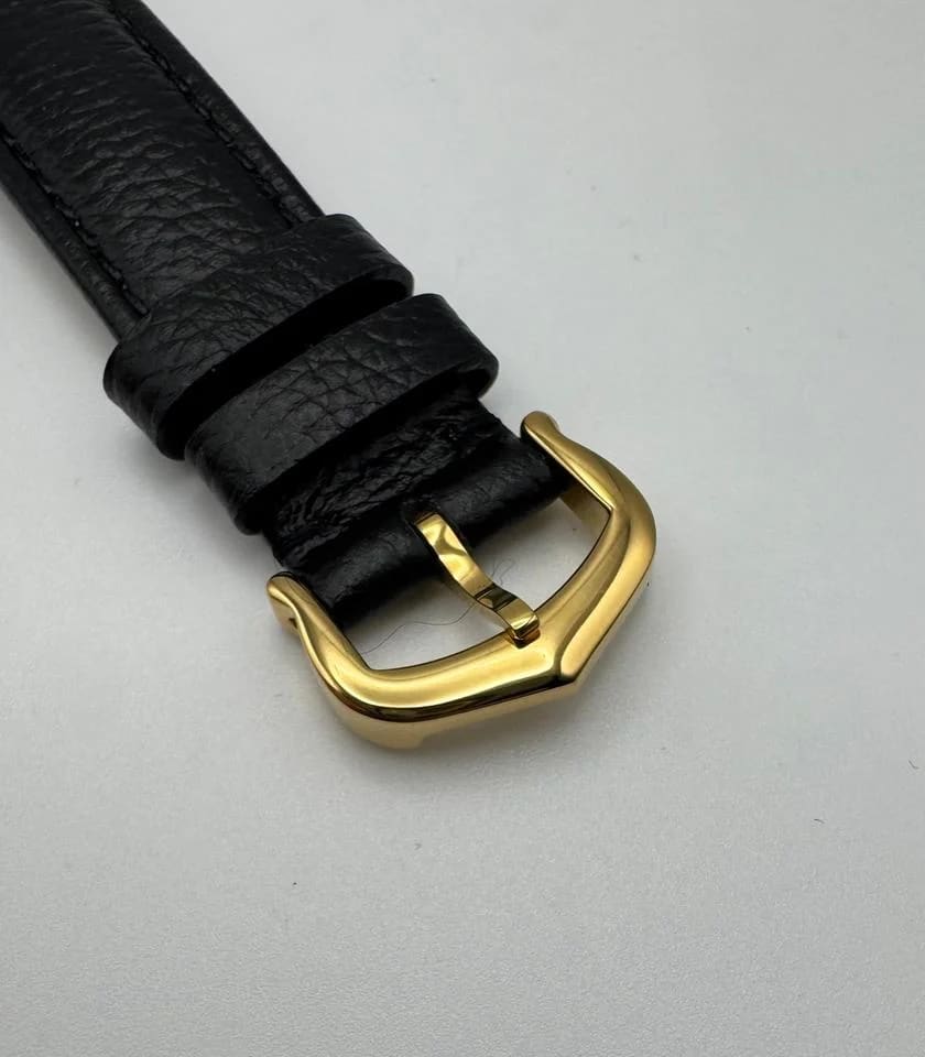 Cartier Tank Vermeil Gold Plated Manual Winding 20x28mm Black Roman Dial (Serviced February 2026) — photo 9