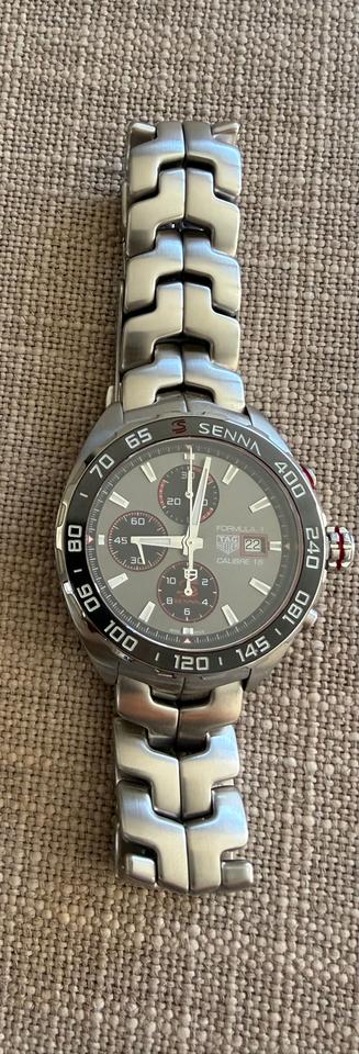 TAG Heuer Formula 1 X Senna Men's Chronograph Likr new Tag Heuer’s international warranty till 08/23/2026