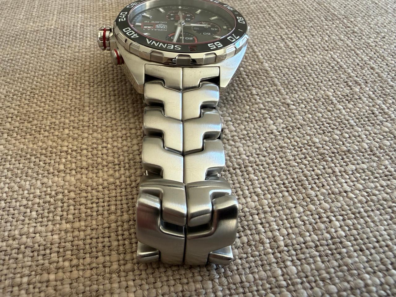TAG Heuer Formula 1 X Senna Men's Chronograph Likr new Tag Heuer’s international warranty till 08/23/2026 — photo 9