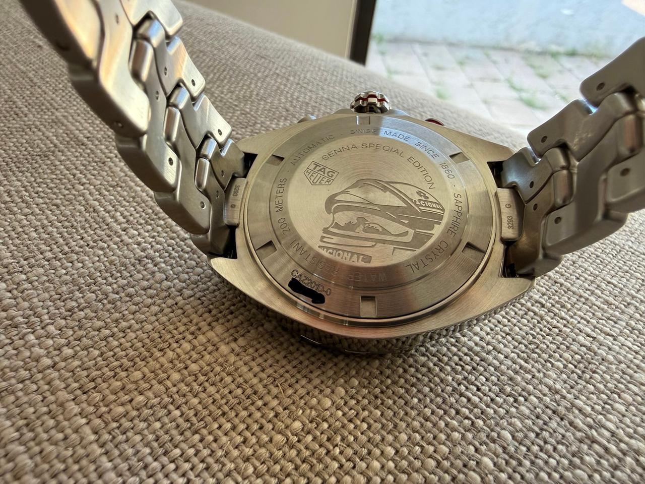 TAG Heuer Formula 1 X Senna Men's Chronograph Likr new Tag Heuer’s international warranty till 08/23/2026 — photo 10