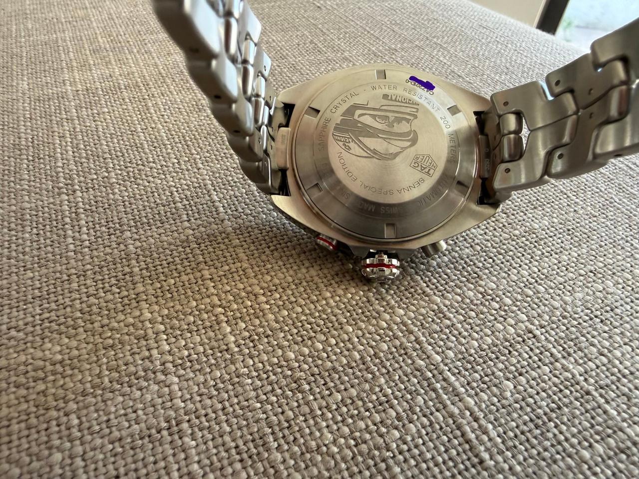 TAG Heuer Formula 1 X Senna Men's Chronograph Likr new Tag Heuer’s international warranty till 08/23/2026 — photo 11