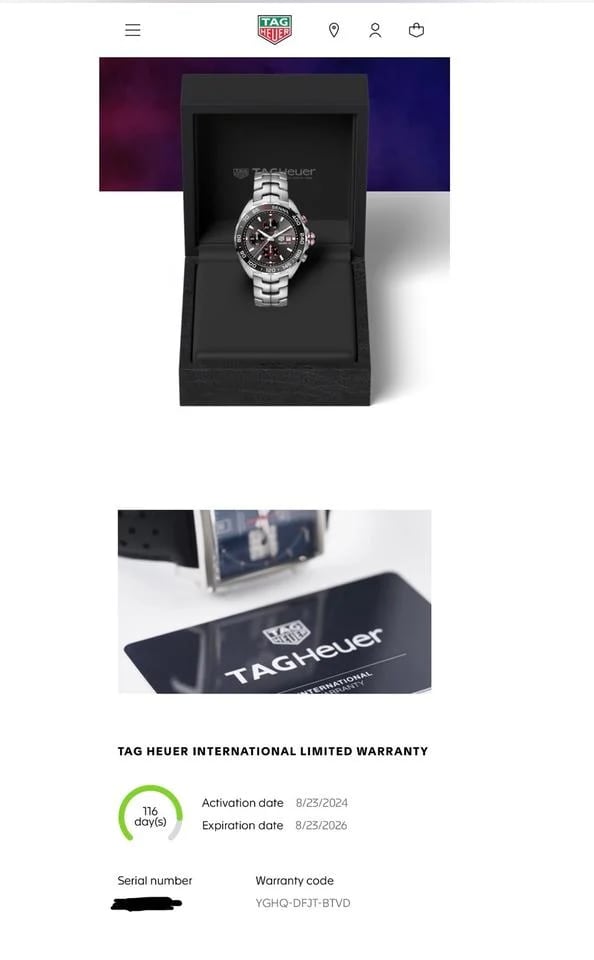 TAG Heuer Formula 1 X Senna Men's Chronograph Likr new Tag Heuer’s international warranty till 08/23/2026 — photo 13