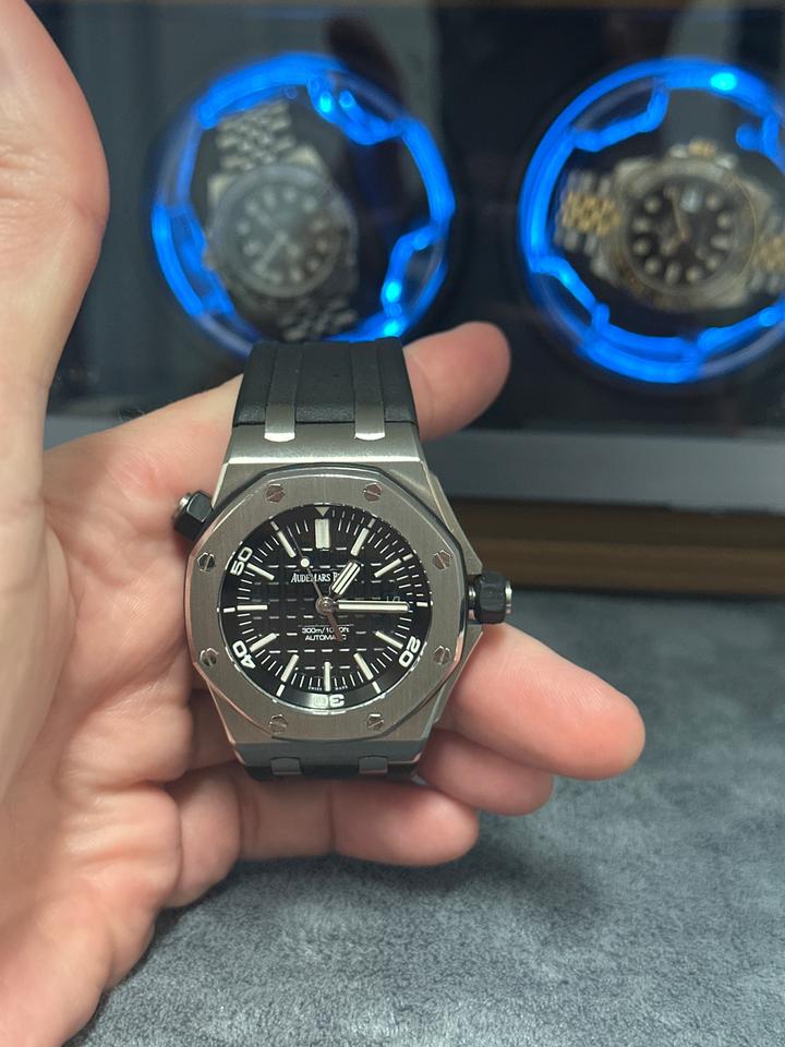 Audemars Piguet Royal Oak Offshore Diver 15703ST 42mm stainless Steel Diver • Black Dial — photo 11
