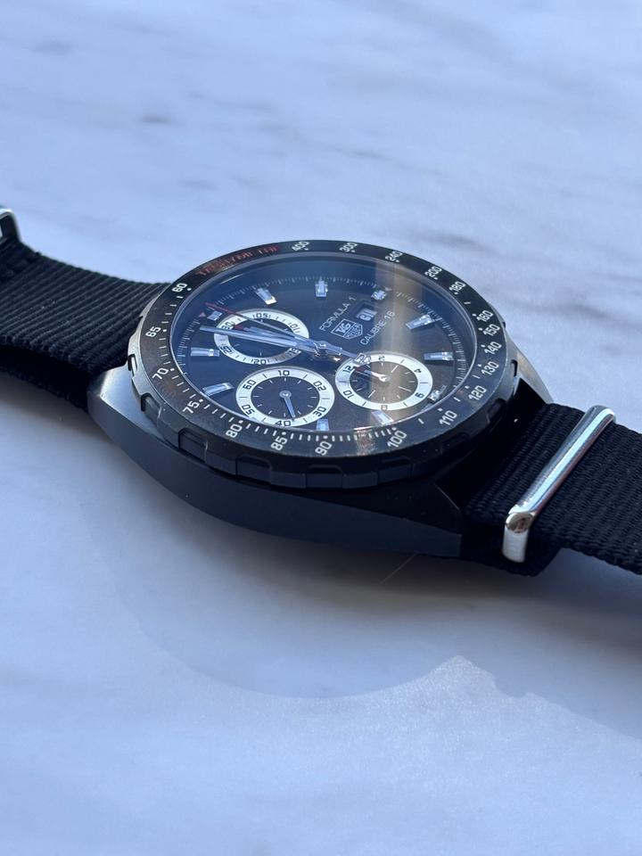 TAG Heuer Formula 1 Calibre 16 Black PVD Chronograph 44mm | Red Accents — photo 5