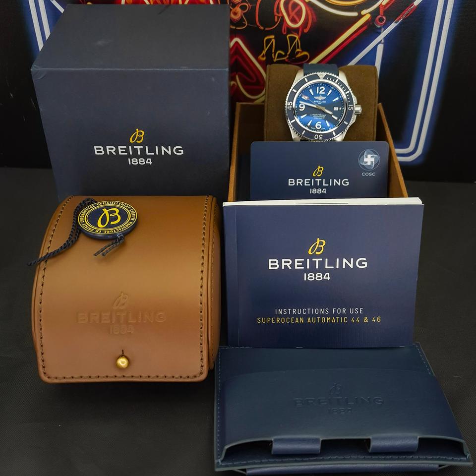 Breitling Superocean 44 Box Papers Blue Rubber Strap 44 — photo 2