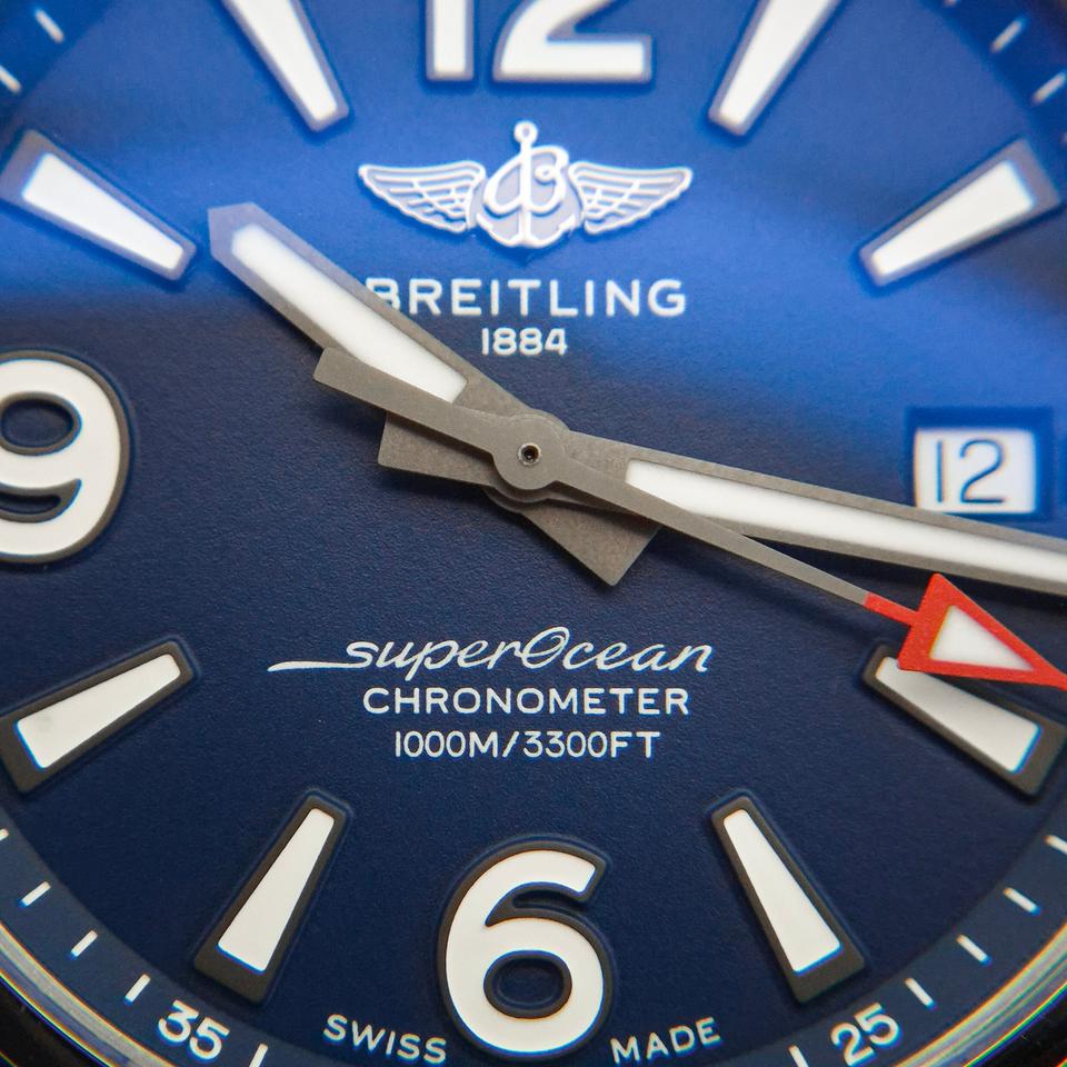 Breitling Superocean 44 Box Papers Blue Rubber Strap 44 — photo 5