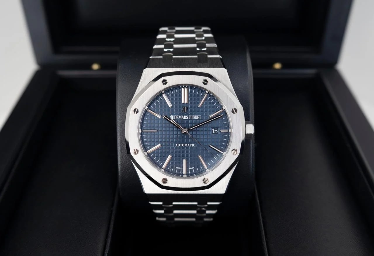 Audemars Piguet Royal Oak Selfwinding 41mm Stainless Steel Blue Dial 15400ST