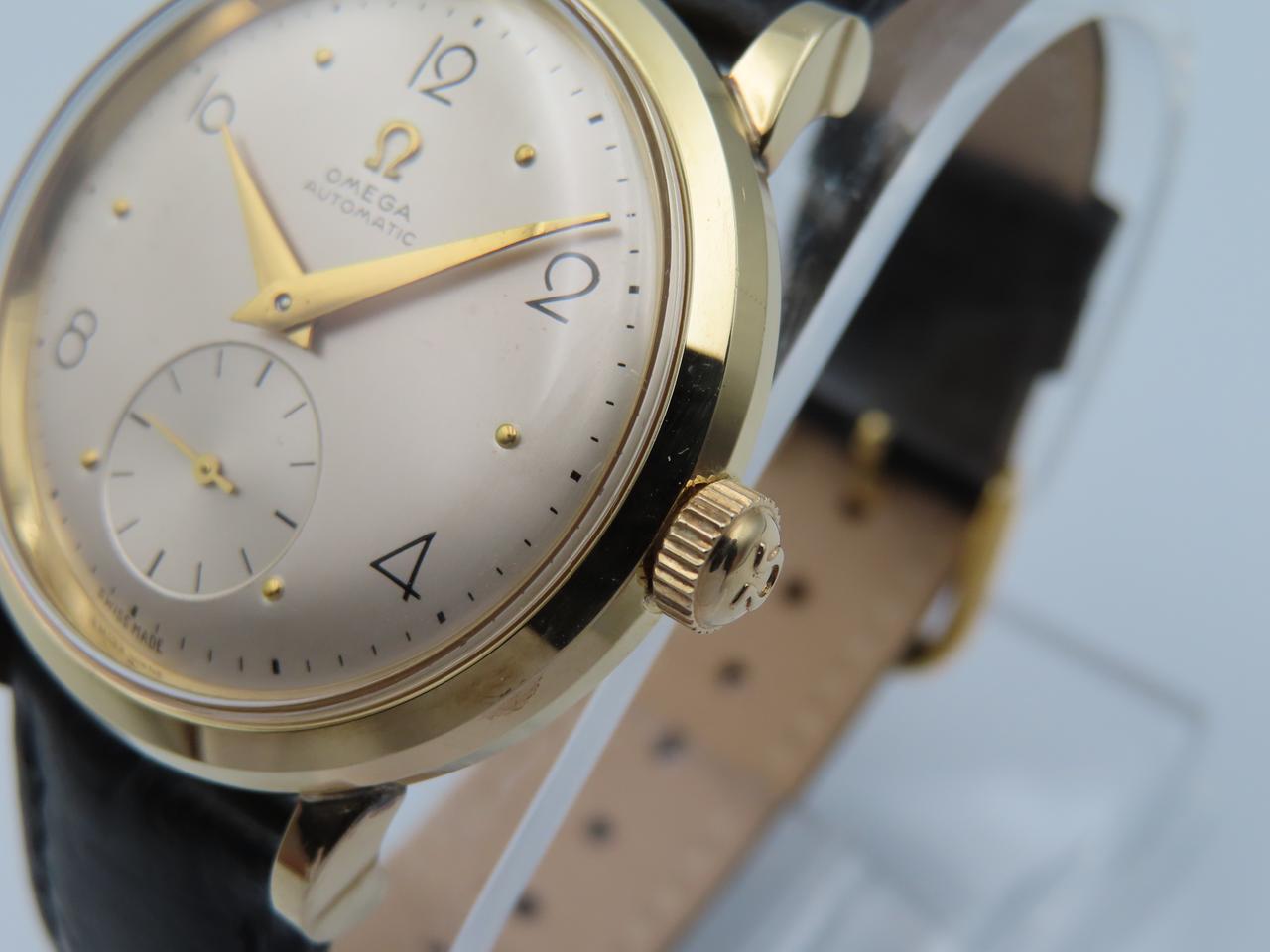 Omega Bumper Automatic Bumper 14k Gold Filled Vintage 1954 Men's 34mm Wristwatch - Unpolished — photo 2