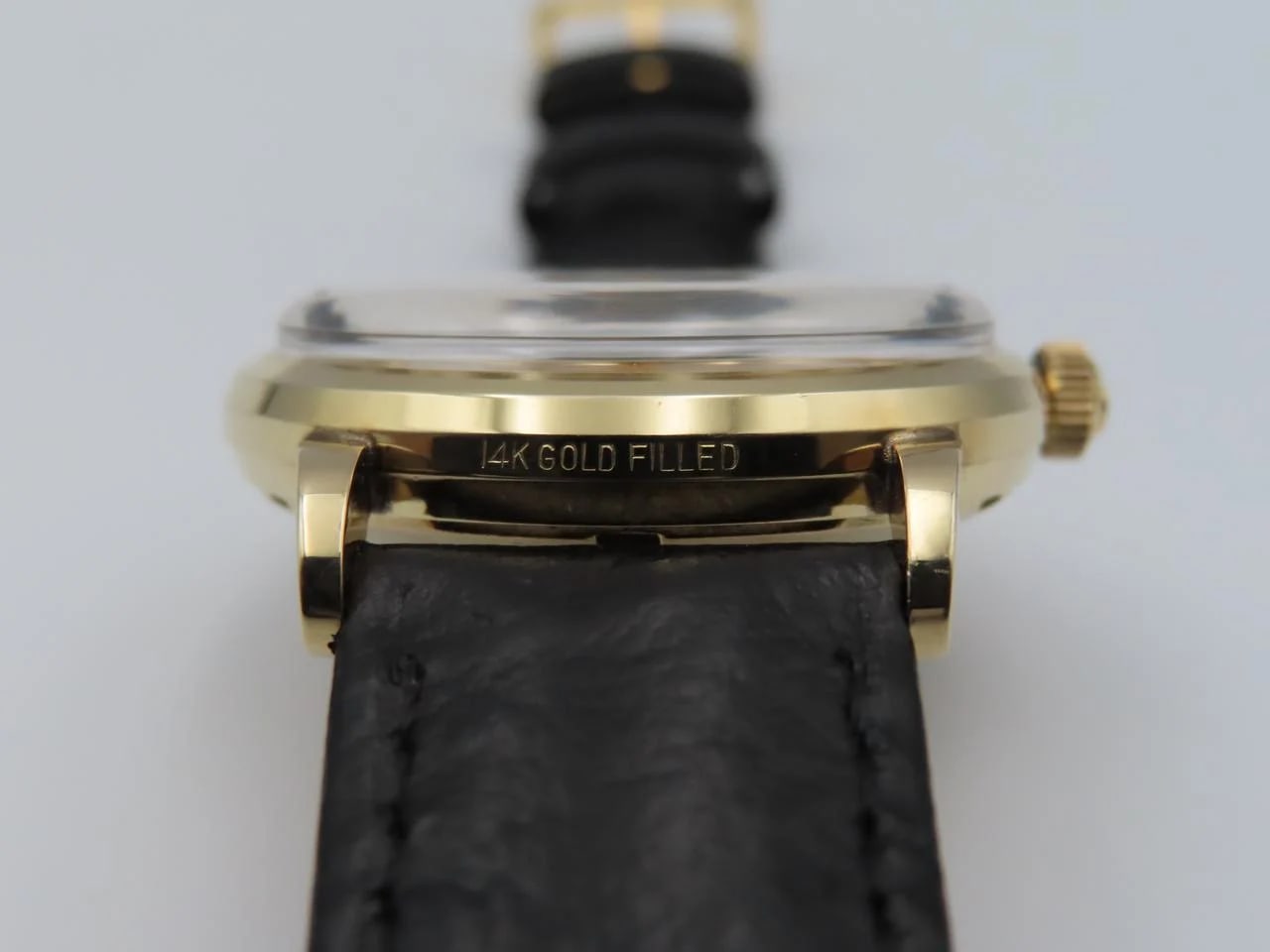 Omega Bumper Automatic Bumper 14k Gold Filled Vintage 1954 Men's 34mm Wristwatch - Unpolished — photo 8