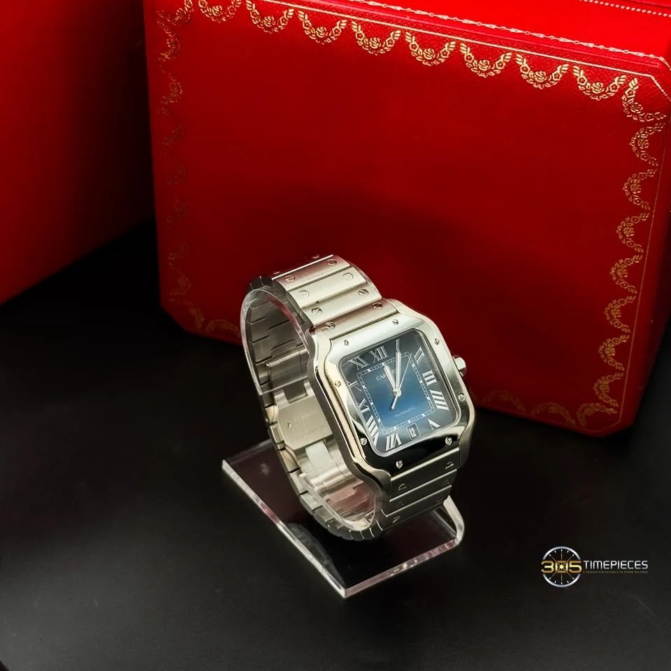 Cartier Santos De Cartier Full Set 1yr Exclusive Warranty — photo 9