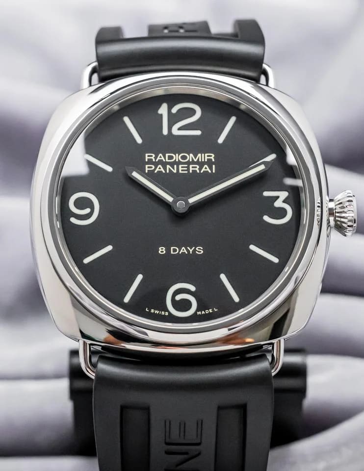 Panerai Radiomir 8 Days 610 Radiomir 8 Days 45 mm Papers Black Dial Manual-Wind Rubber PAM00610 PAM610 PAM — photo 13