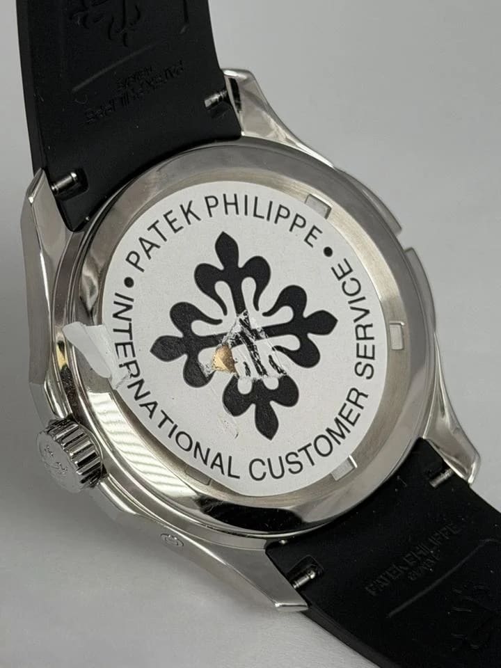 Patek Philippe Aquanaut Travel Time Full Set GMT Black Dial 2021 Service — photo 10