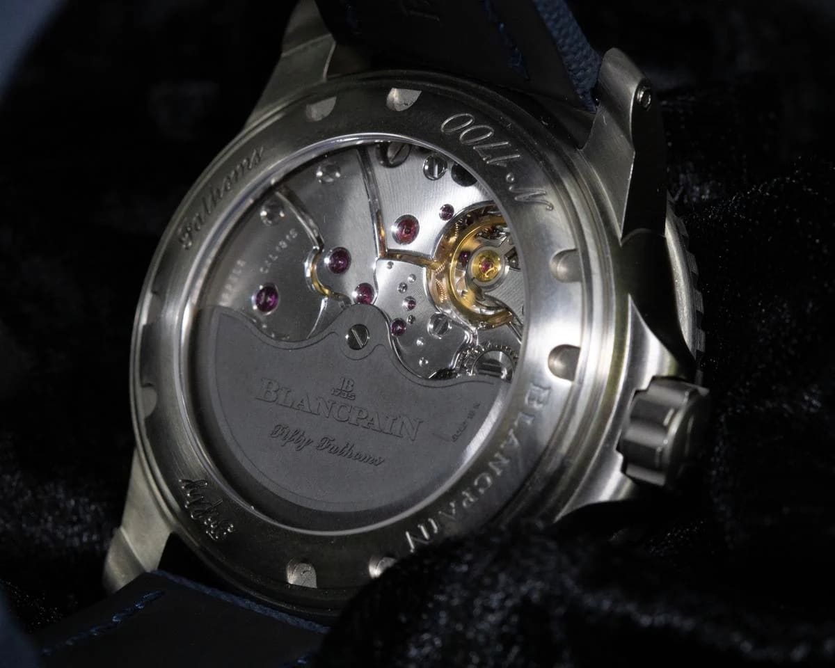 Blancpain Fifty Fathoms Automatique | Blue Sunburst Dial Ref. 5015-12B40-052A | 45mm | Approx. 2024 | Complete Set — photo 8