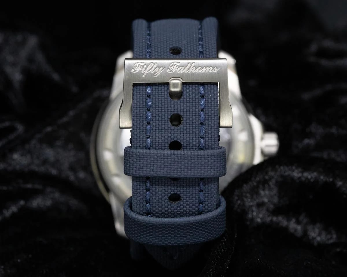 Blancpain Fifty Fathoms Automatique | Blue Sunburst Dial Ref. 5015-12B40-052A | 45mm | Approx. 2024 | Complete Set — photo 9