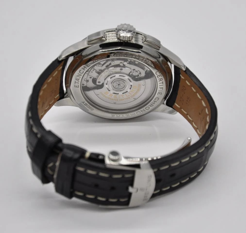 Breitling Premier B01 Chronograph 42 Steel White Black AB0118221G1P1 Automatic — photo 7