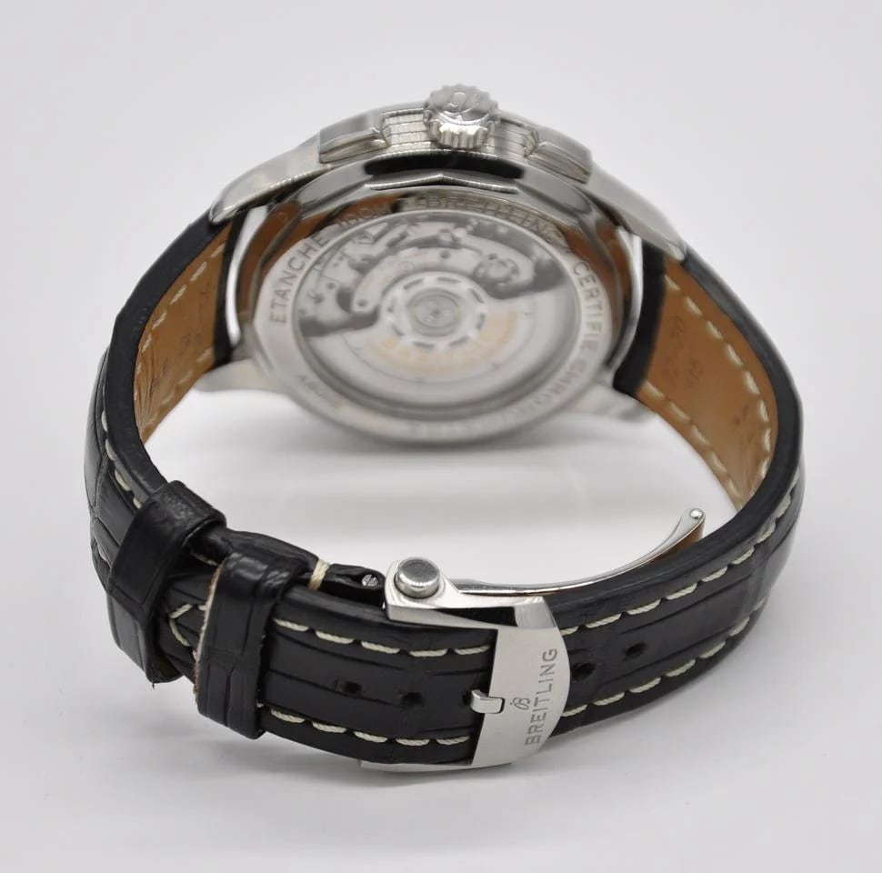 Breitling Premier B01 Chronograph 42 Steel White Black AB0118221G1P1 Automatic — photo 8