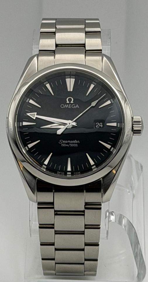 Omega Seamaster Aqua Terra Excellent Condition with Extra OEM Links Box and Manual